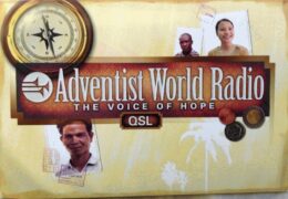 QSL Adventist World Radio Германия Сентябрь 2015 года