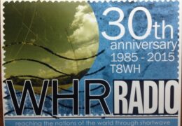 QSL T8WH Palau Палау World Harvest Radio 24 октября 2015 года