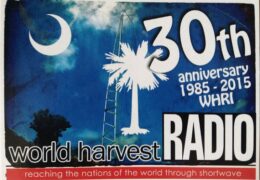 QSL WHRI США World Harvest Radio Март 2016 года