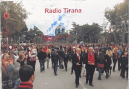 QSL Radio Tirana Албания Март 2016 года