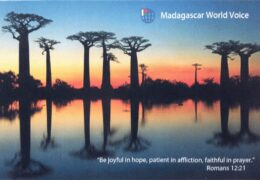 QSL Madagascar World Voice KNLS Мадагаскар Аляска Апрель 2016 года