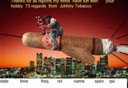e-QSL Radio Johnny Tobacco Май 2016 года