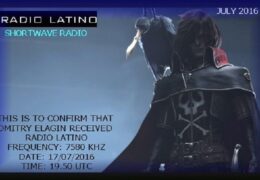 e-QSL Radio Latino Италия Июль 2016 года