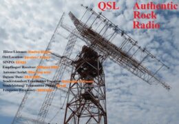 e-QSL Authentic Rock Radio Германия Ноябрь 2016 года