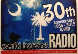 QSL WHRI США World Harvest Radio Январь 2017 года