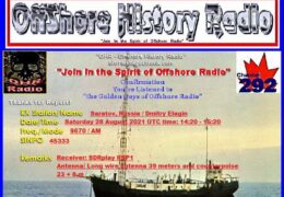 e-QSL Offshore History Radio Германия Октябрь 2020 – Август 2021 года